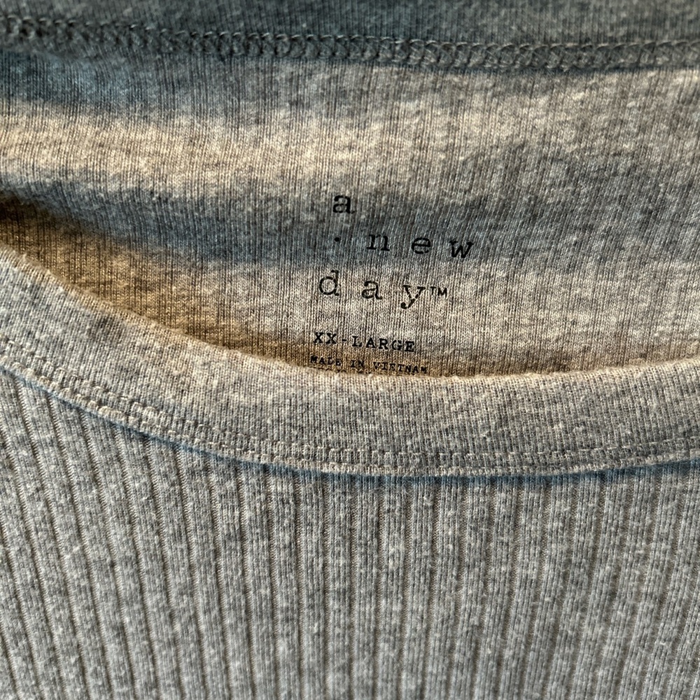 Target A New Day Ribbed Tee - Picture 2 of 2